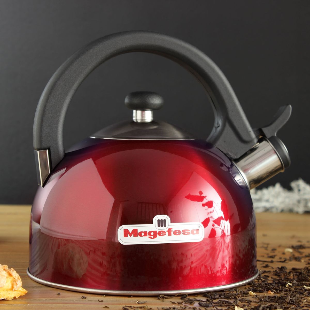 MAGEFESA - Tetera Sabal Acero Inoxidable 2 lt Magefesa
