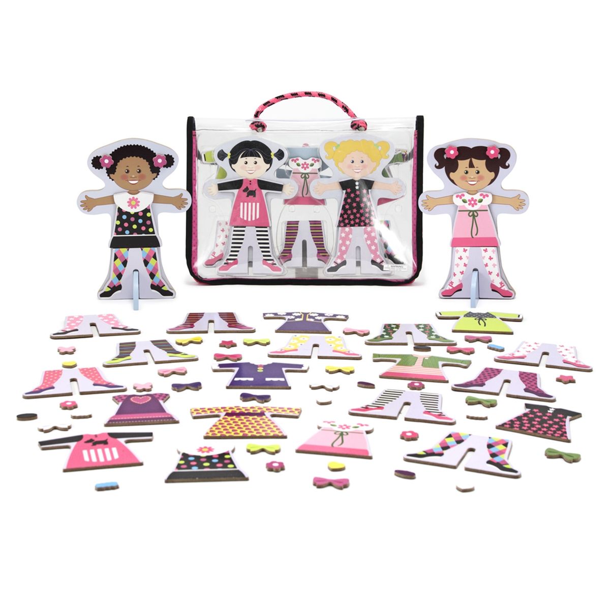 MELISSA & DOUG - Caramba Didacticos Melissa Set Tenidas Magneticas