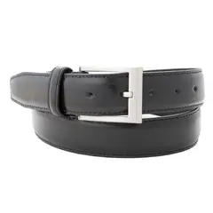 NEWPORT - Cinturón Formal Diseño Liso Hombre