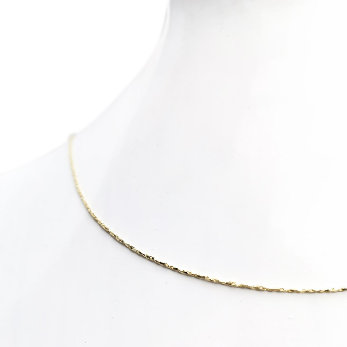 COGGIOLA - Cadena Torcida Enchapado Oro 18K