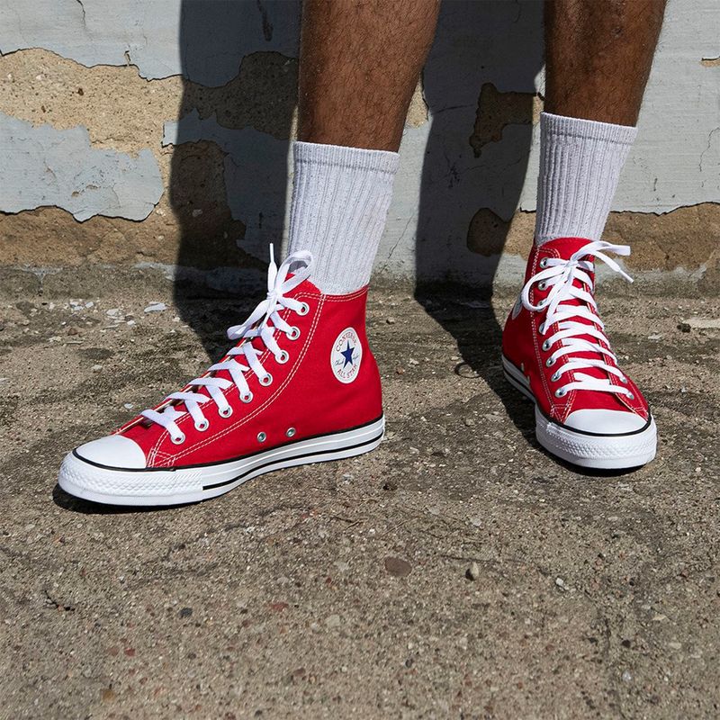 CONVERSE - Zapatilla Urbana Mujer Rojo Converse