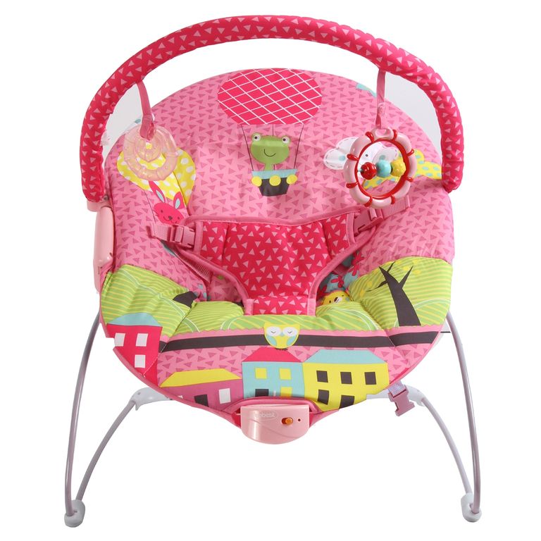 BEBESIT Silla Nido Vibradora Rosado