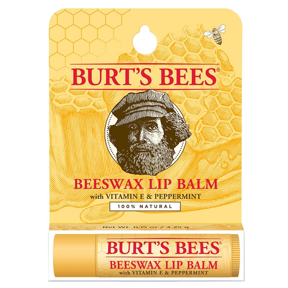 BURTS BEES - Balsamo Labial Burt's Bees Cera de Abeja Burts Bees