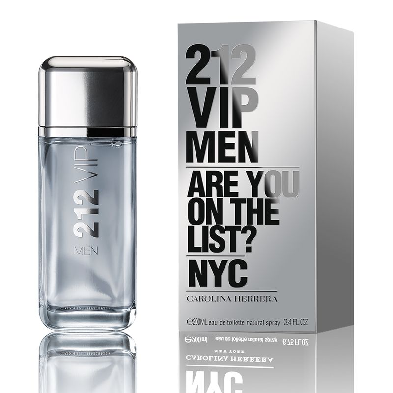 CAROLINA HERRERA - Perfume Hombre 212 Vip Men Edt 200Ml Carolina Herrera