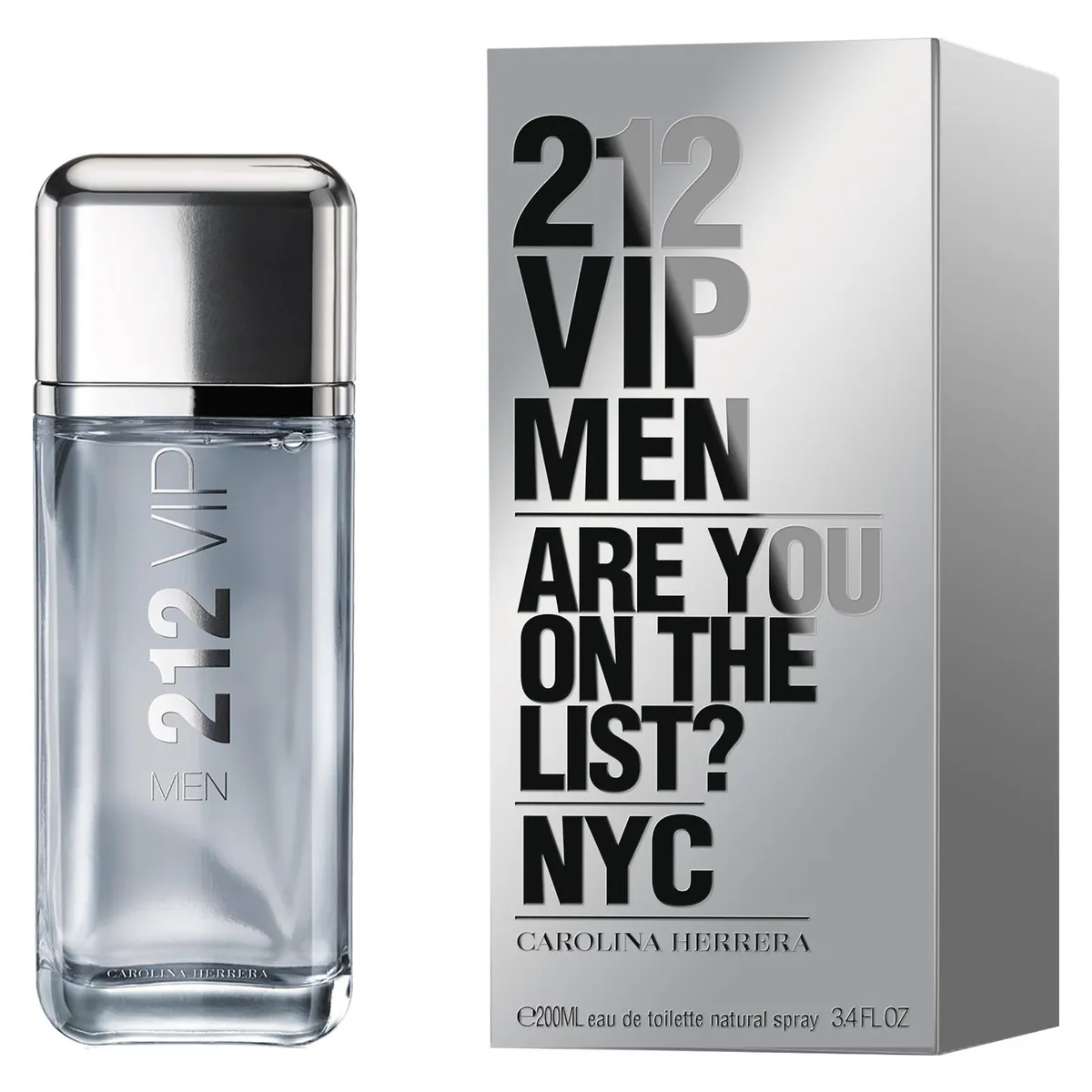 CAROLINA HERRERA - Perfume Hombre 212 Vip Men Edt 200 Ml Carolina Herrera