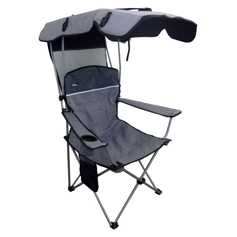 NATIONAL GEOGRAPHIC - Silla Plegable Nordic Gris National Geographic