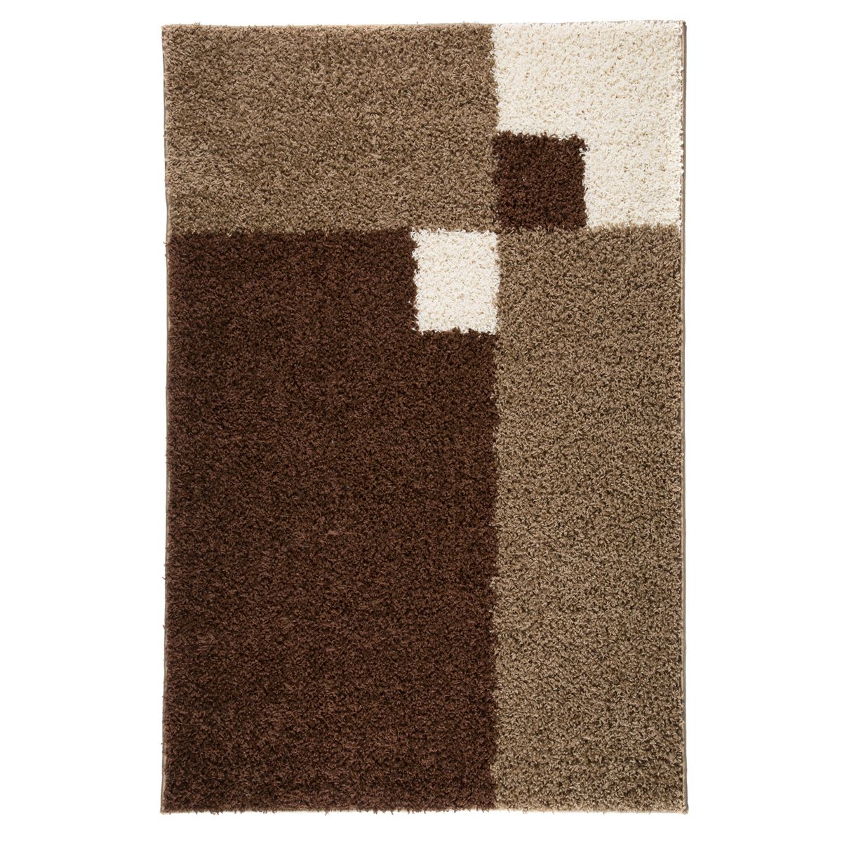 IDETEX - Alfombra Shaggy Chocolate 133X180 Cm Idetex