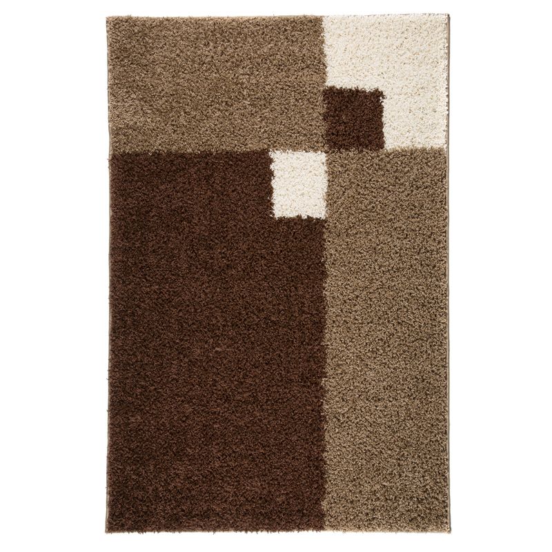 IDETEX - Alfombra Shaggy Chocolate 133X180 Cm Idetex