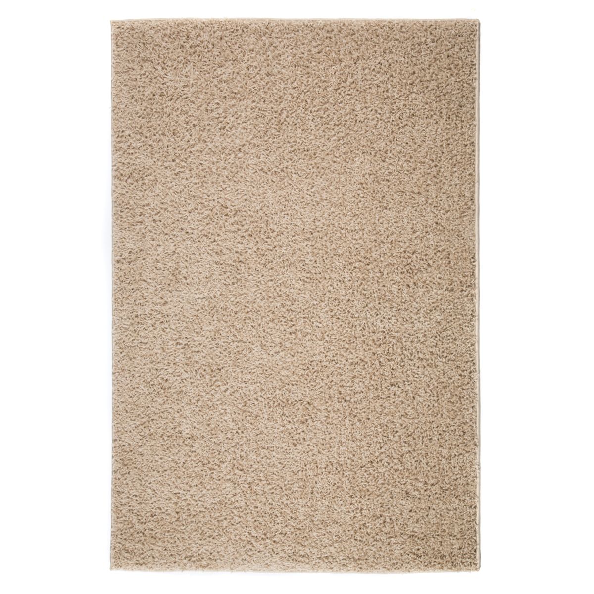 IDETEX - Alfombra Shaggy Beige 150X200 Cm Idetex