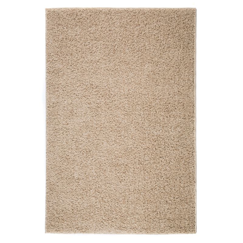 IDETEX - Alfombra Shaggy Beige 150X200 Cm Idetex