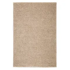 IDETEX - Alfombra Shaggy Beige 150X200 Cm