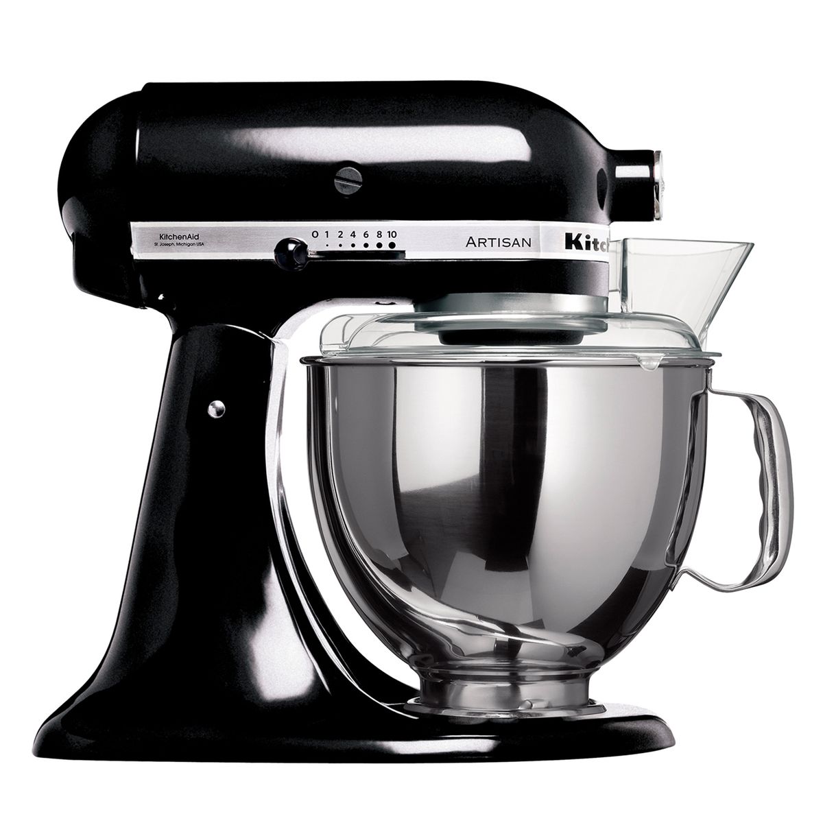 KITCHENAID - Batidora Pedestal Artisan Negro