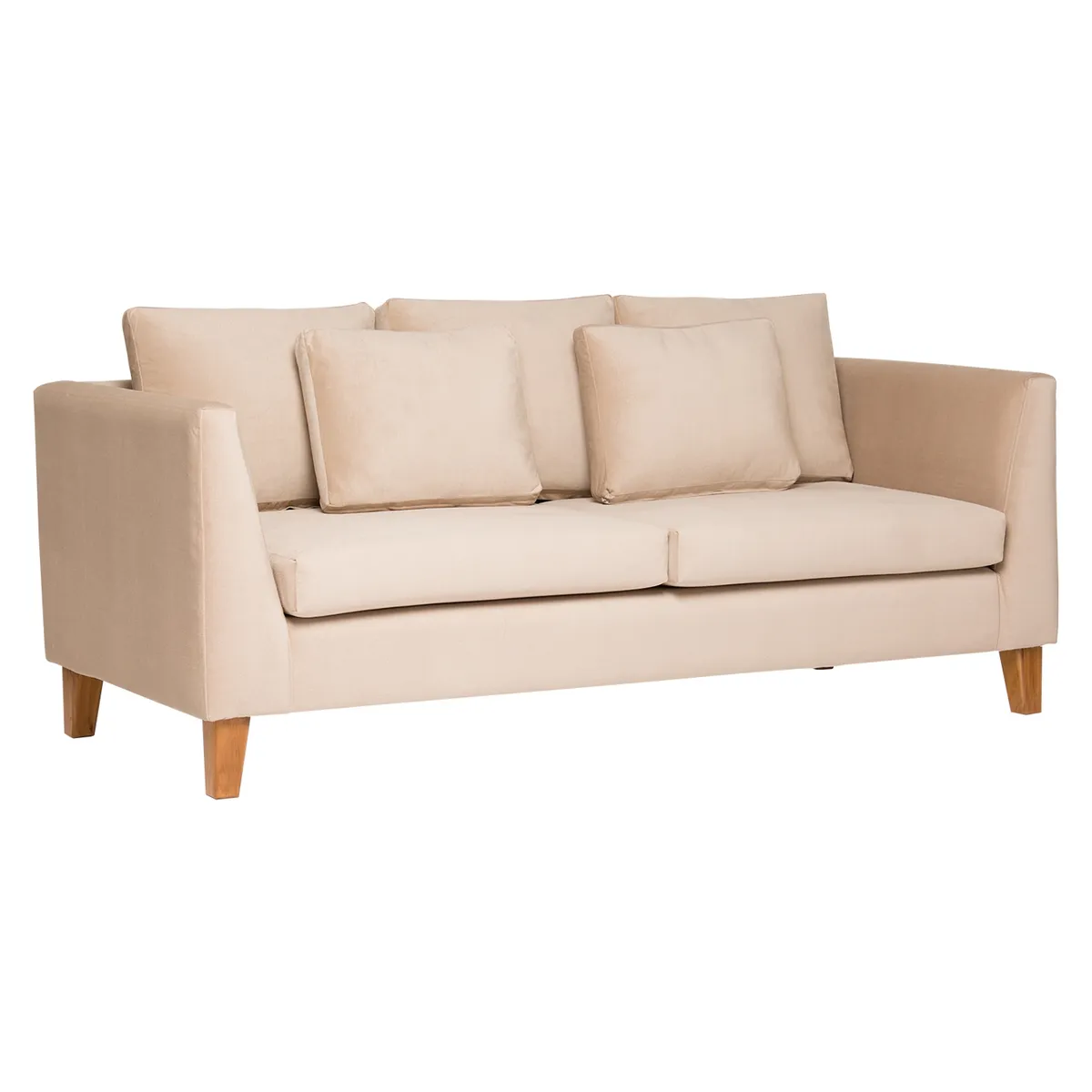 BARRA DESIGN - Sofá 3 Cuerpos Estocolmo Tela Barra Design