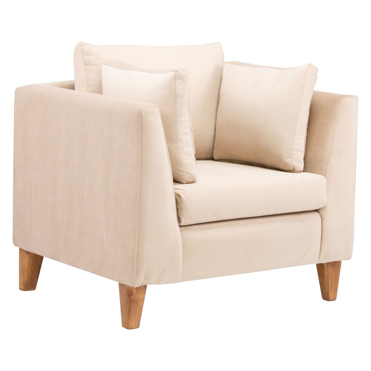 BARRA DESIGN - Sillon 1 Cuerpo Tela Estocolmo Barra Design