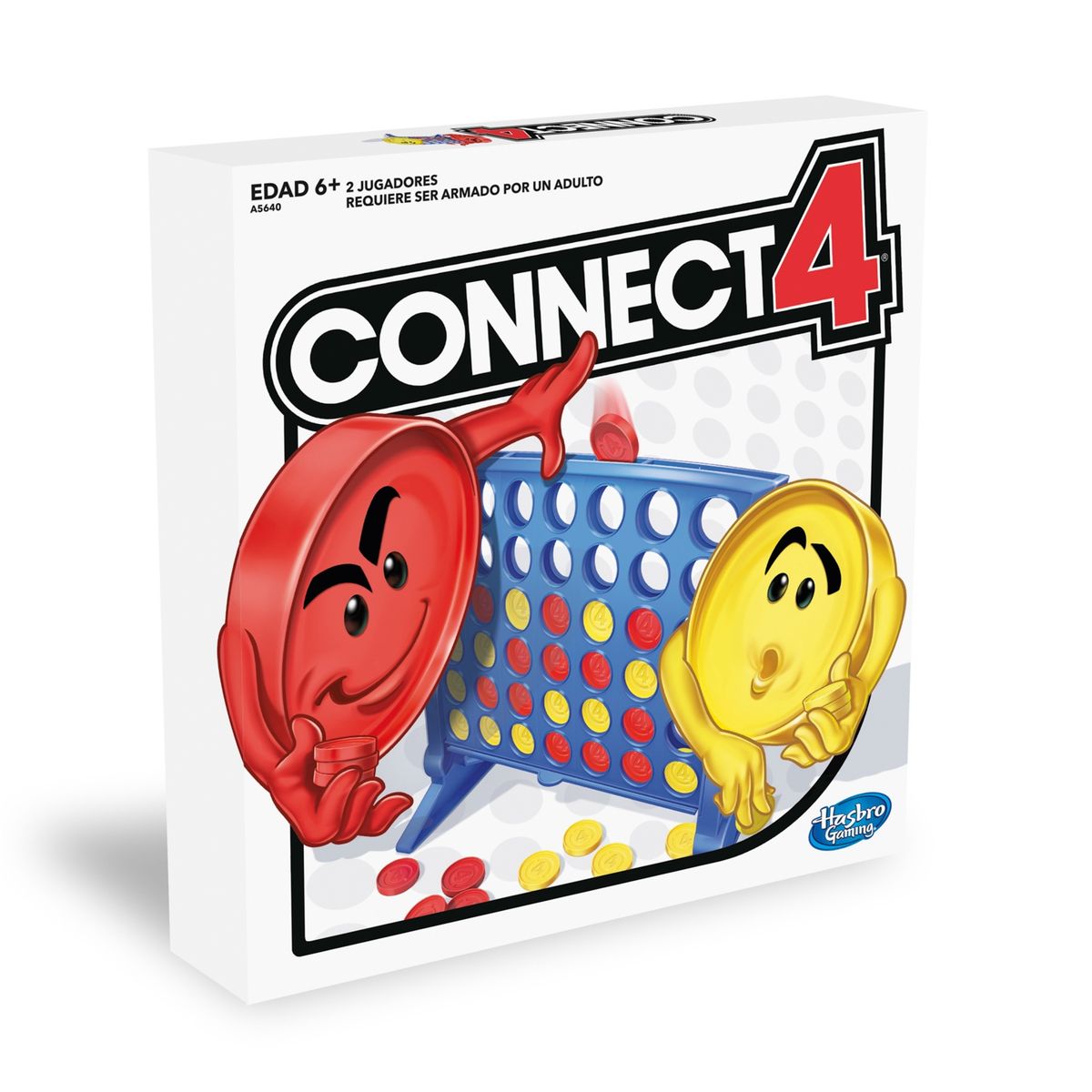 HASBRO GAMING - Juego de Mesa Conecta 4 Grilla