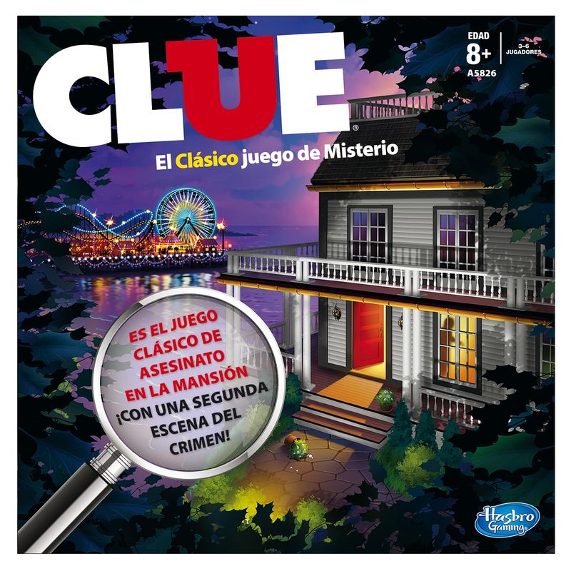 GENERICO - Hasbro Gaming Clue Juegos