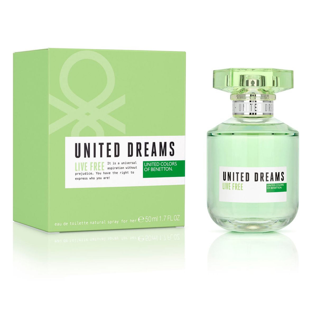BENETTON - Perfume Mujer United Dreams Live Free Edt 50 Ml Benetton
