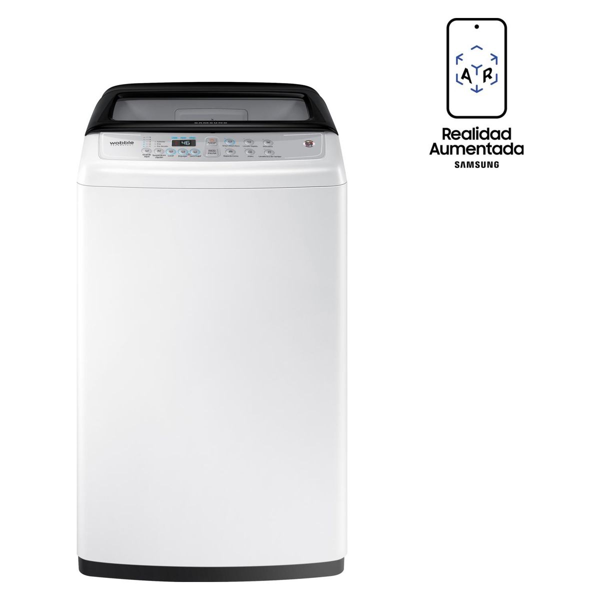 SAMSUNG - Lavadora Automática 9 kg WA90H4400SW/ZS