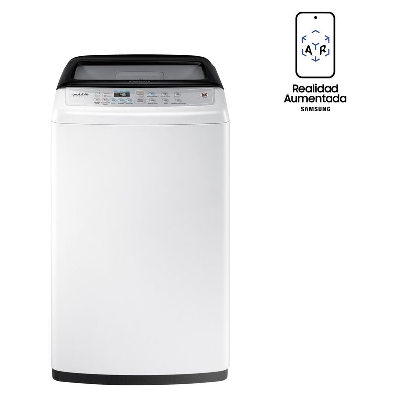 SAMSUNG - Lavadora Automática 9 kg WA90H4400SW/ZS