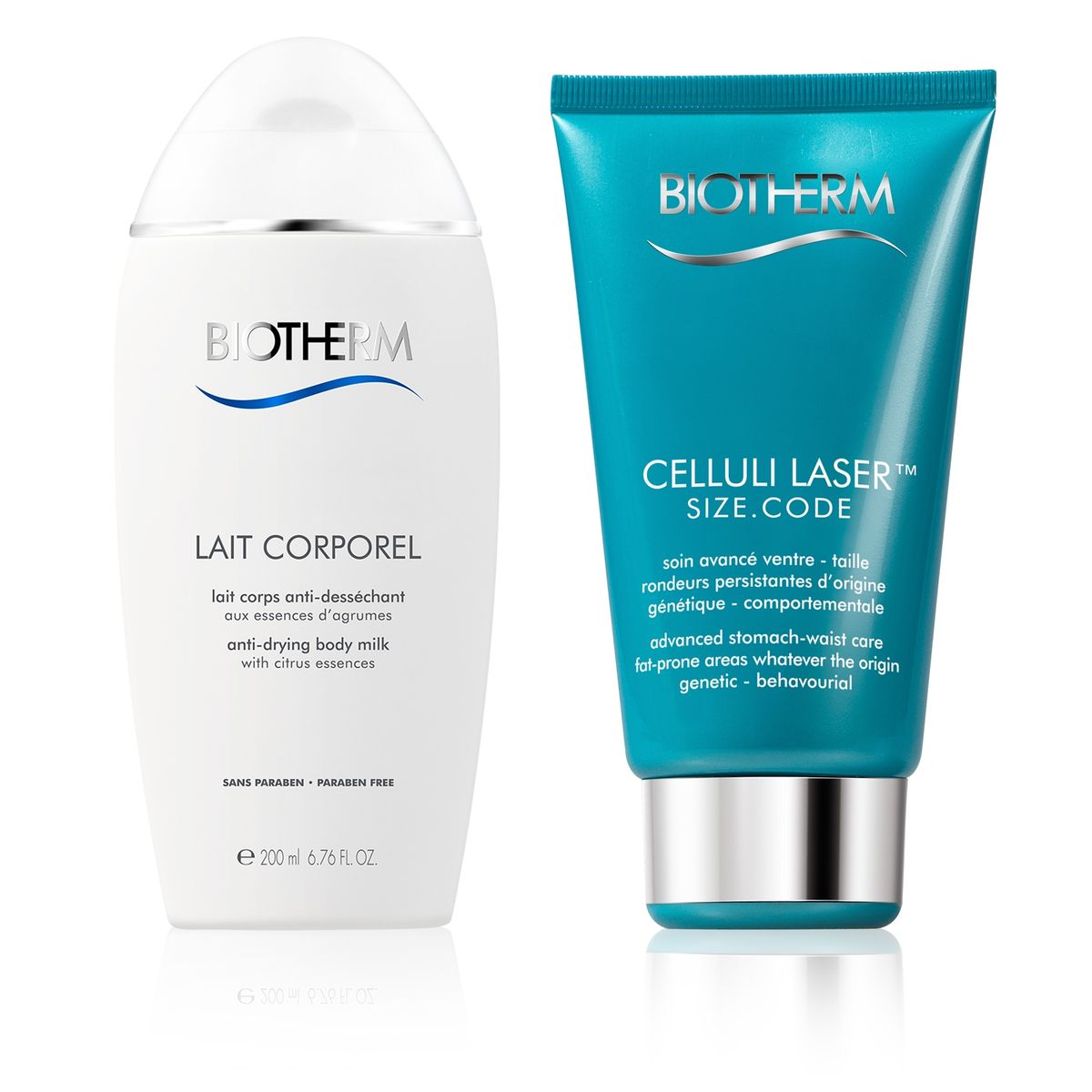 BIOTHERM - Crema Anticelulitis Celluli Laser Size Code 150 ml + Crema Lait Corporel 200ml
