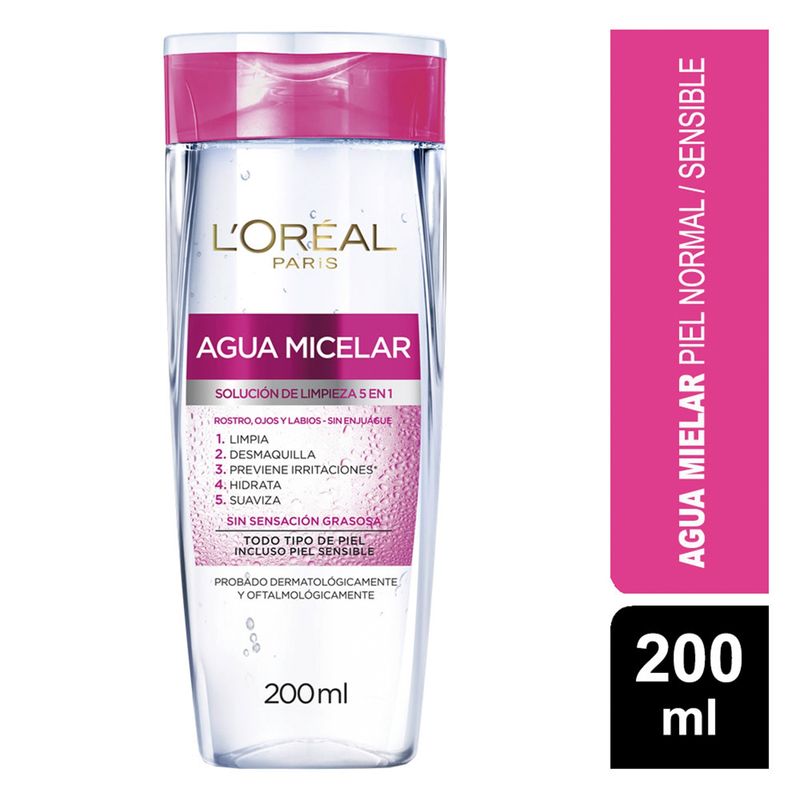 DERMO EXPERTISE - Ht5 Agua Micelar Piel Sensibl 200Ml Dermo Expertise