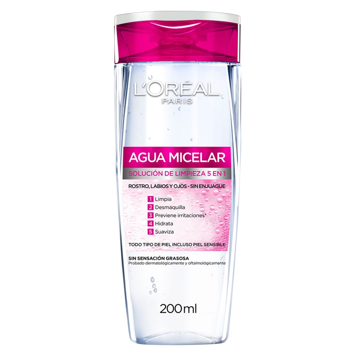 DERMO EXPERTISE - Agua Micelar Hidratante Sensible 200 Ml Dermo Expertise
