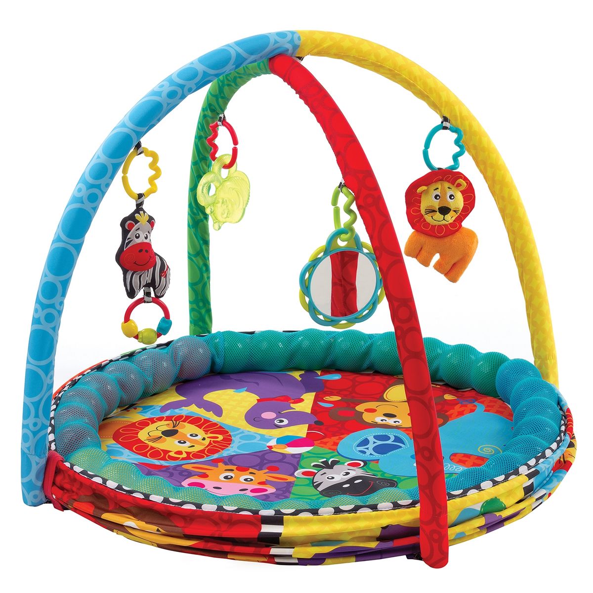 PLAYGRO - Gimnasio y Piscina Multicolor Playgro
