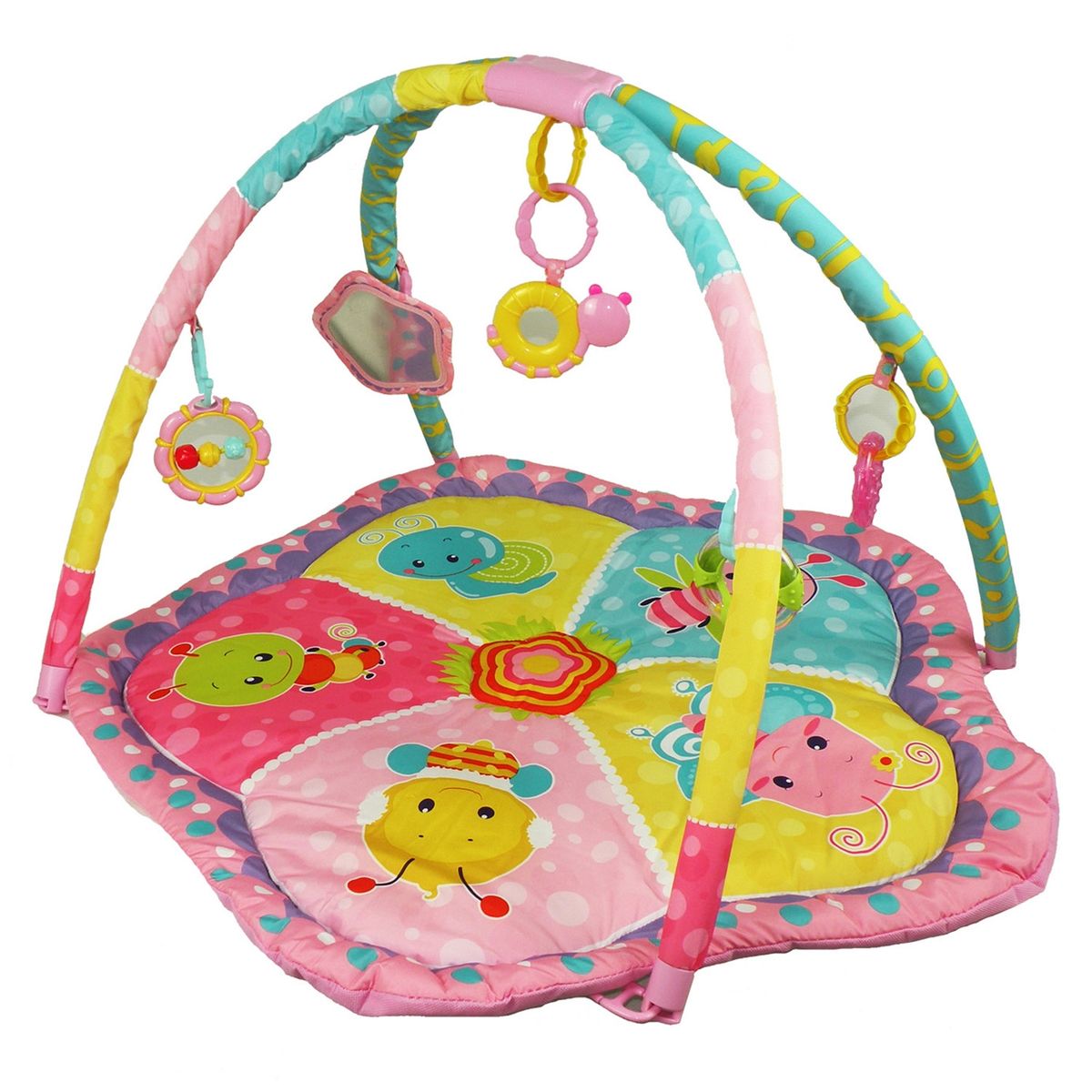 BEBESIT - Gimnasio 3 Play Rosado Bebesit