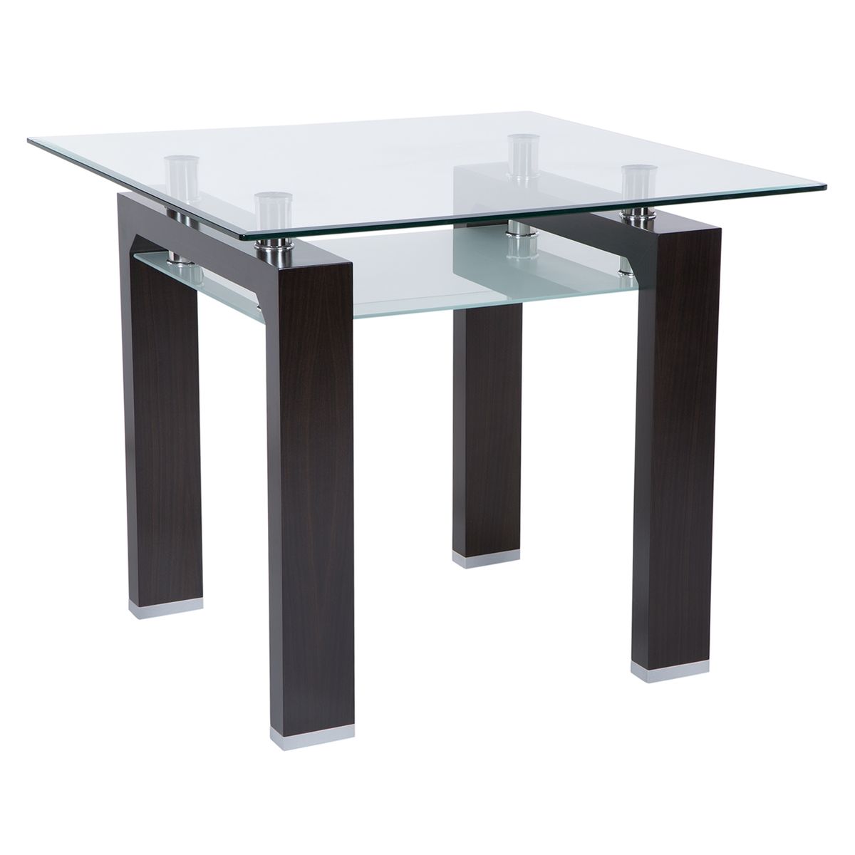 SPAZZIO - Mesa De Comedor New Prisma Cuadrada Spazzio