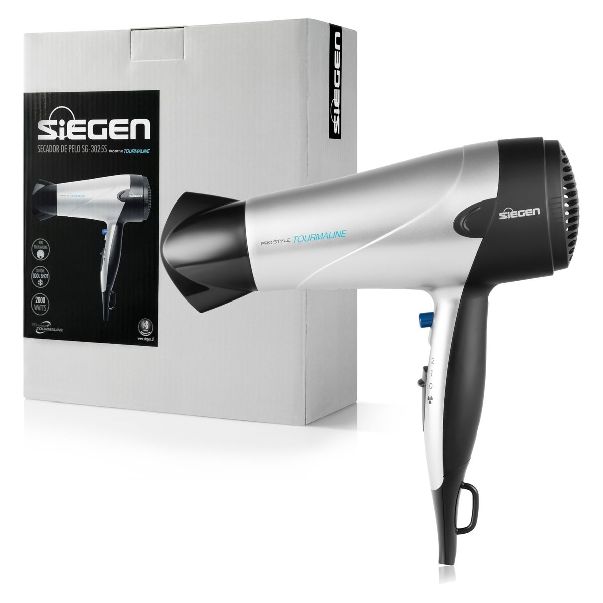 SIEGEN - Secador De Pelo Siegen SG-3025S 2000 W