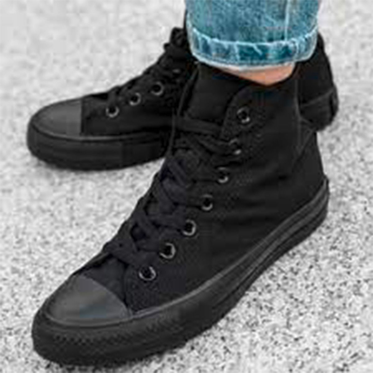 CONVERSE - CT AS Core HI SLT Zapatilla Urbana Hombre Negro Converse