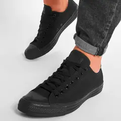 CONVERSE - Zapatilla Urbana Hombre Negro