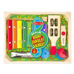 MELISSA & DOUG - Set Instrumentos Musicales Hum! Jangle! Shake!