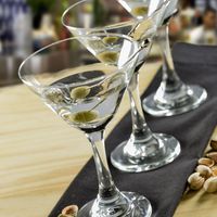 Set 4 Copas Martini Vidrio 274 ml London