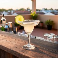 Set 4 Copas Margarita Vidrio 266 ml