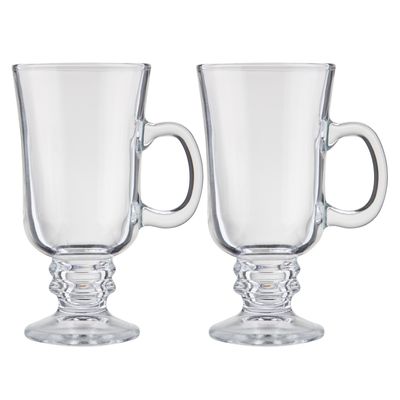 Imagen 2 del producto Set 2 Tazas Vidrio 230 ml Capuchino