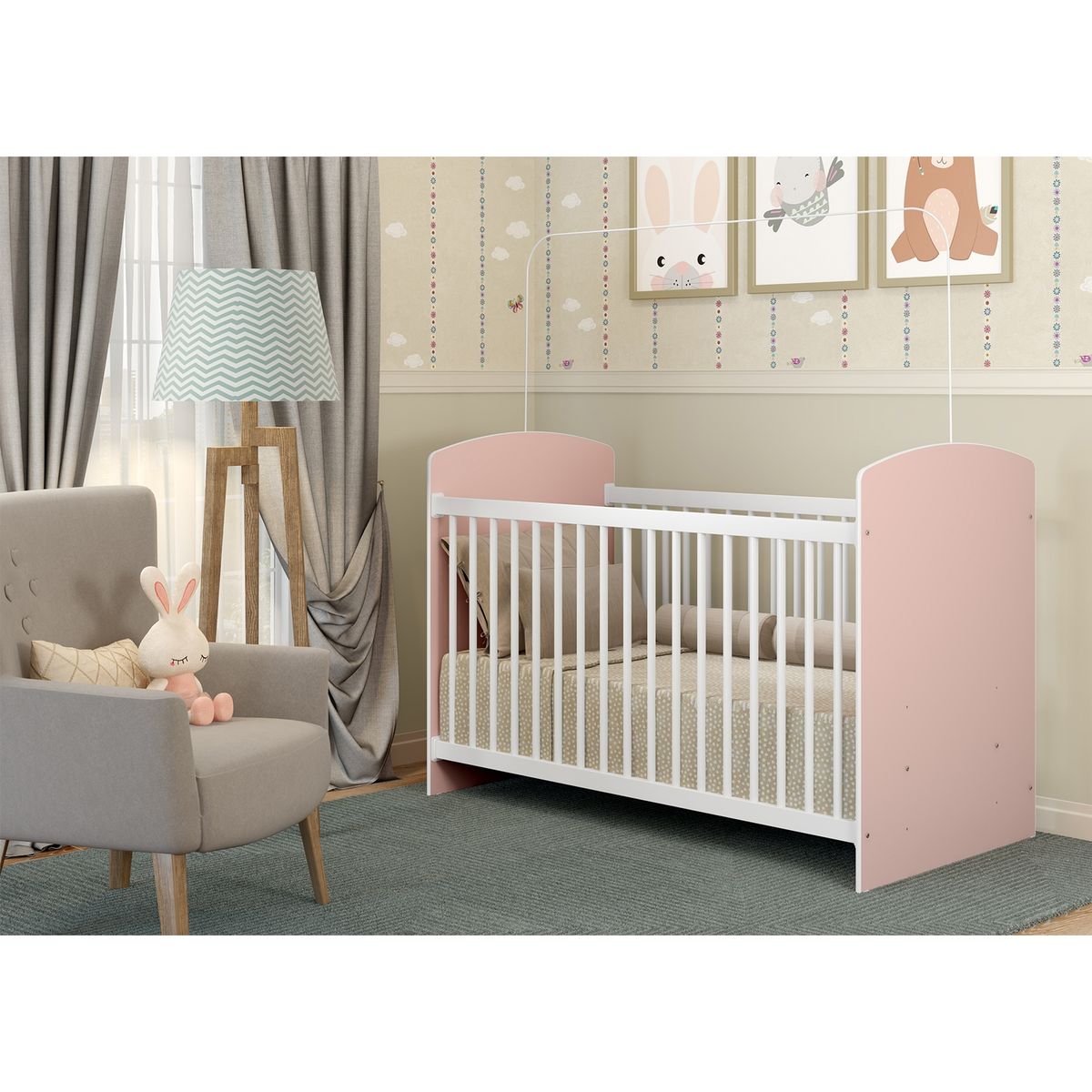 KIDSCOOL - Cuna De Madera Simple Kidscool