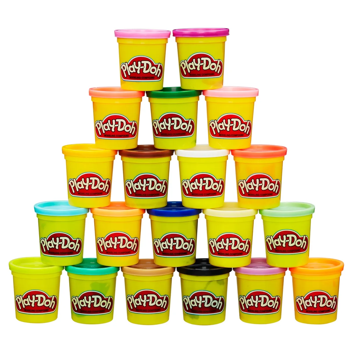 PLAY DOH - Niños Súper Maletín De Colores 20 Pack Play Doh