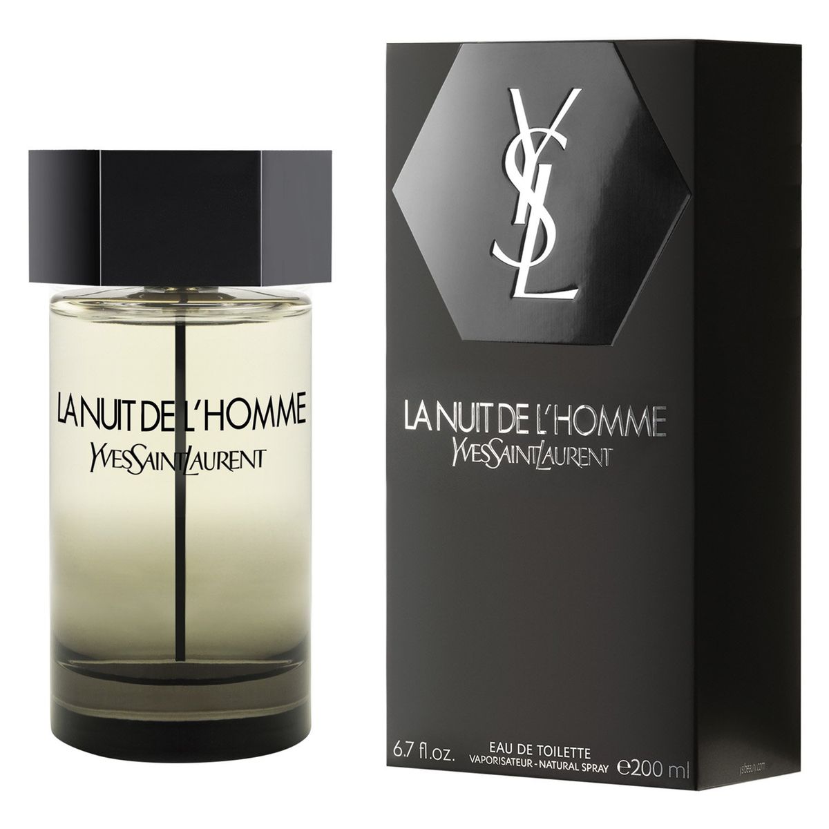 YVES SAINT LAURENT - Perfume Hombre La Nuit de L'Homme Eau de Toilette 200 ML Yves Saint Laurent
