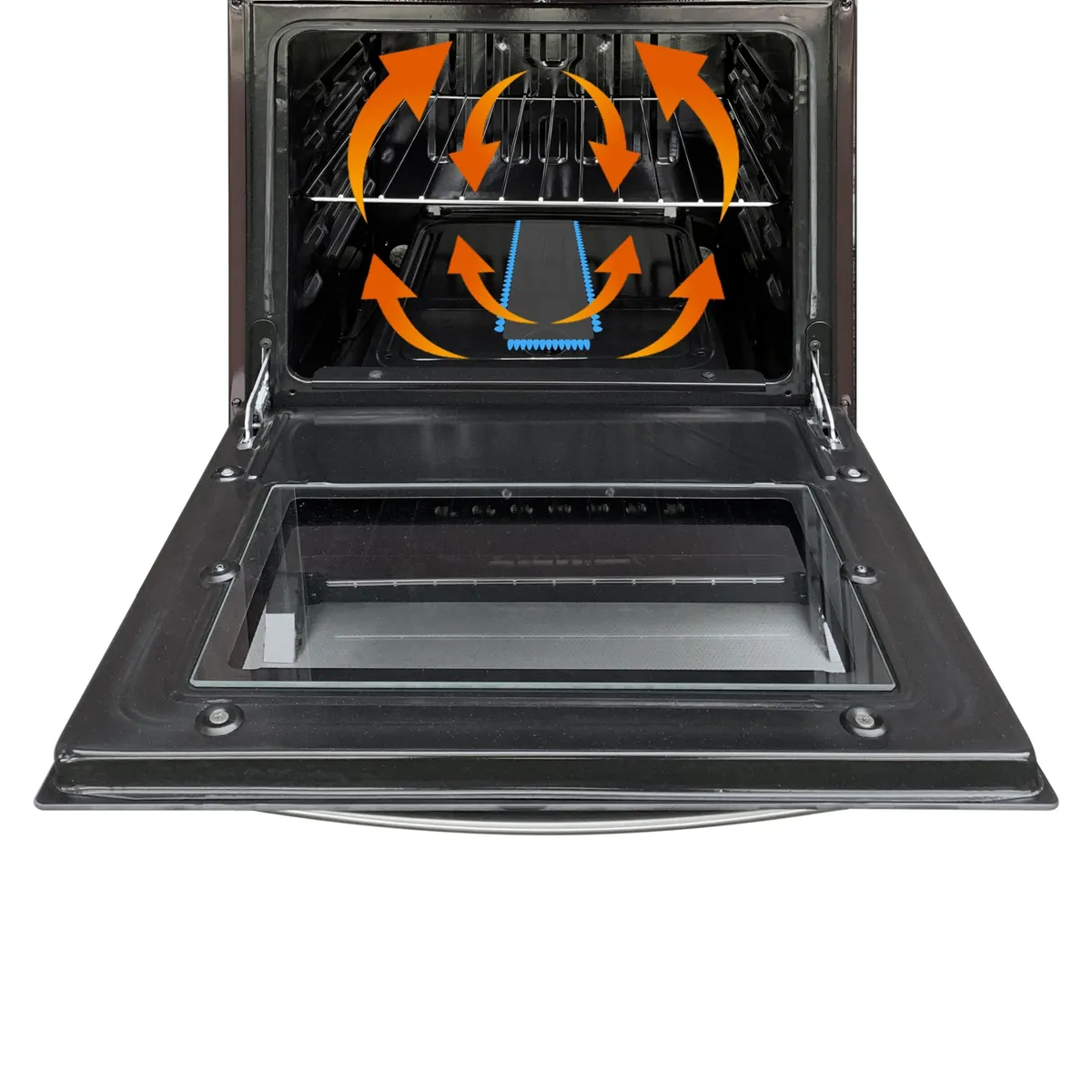 SINDELEN - Cocina Gas 4 Quemadores Ch6560 Silver Sindelen