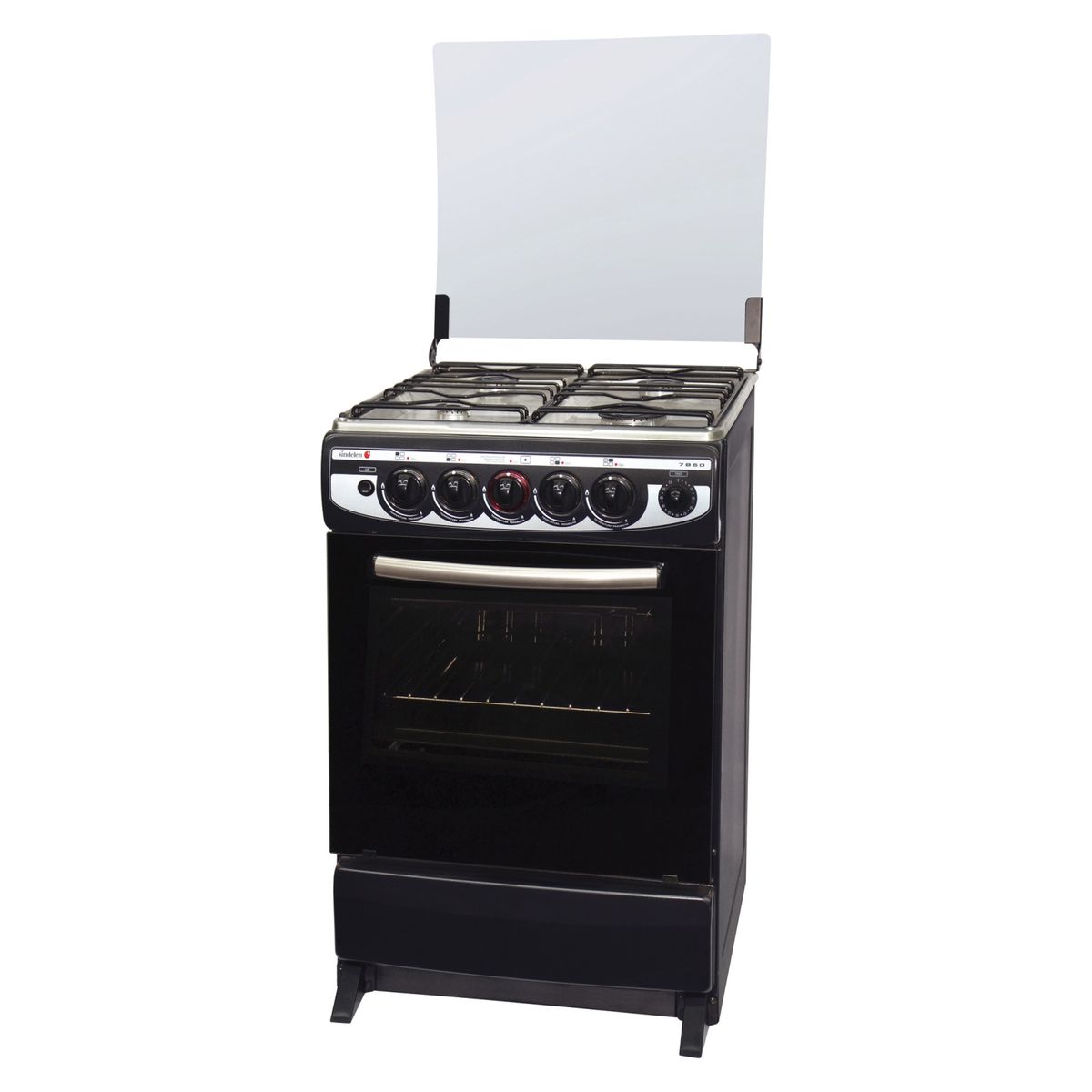 SINDELEN - Cocina Gas 4 Quemadores Ch 7860Ng Sindelen