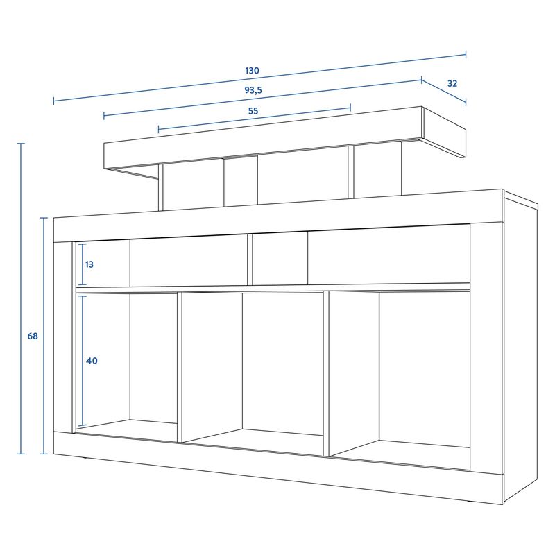 CIC - Rack Misti 50 "