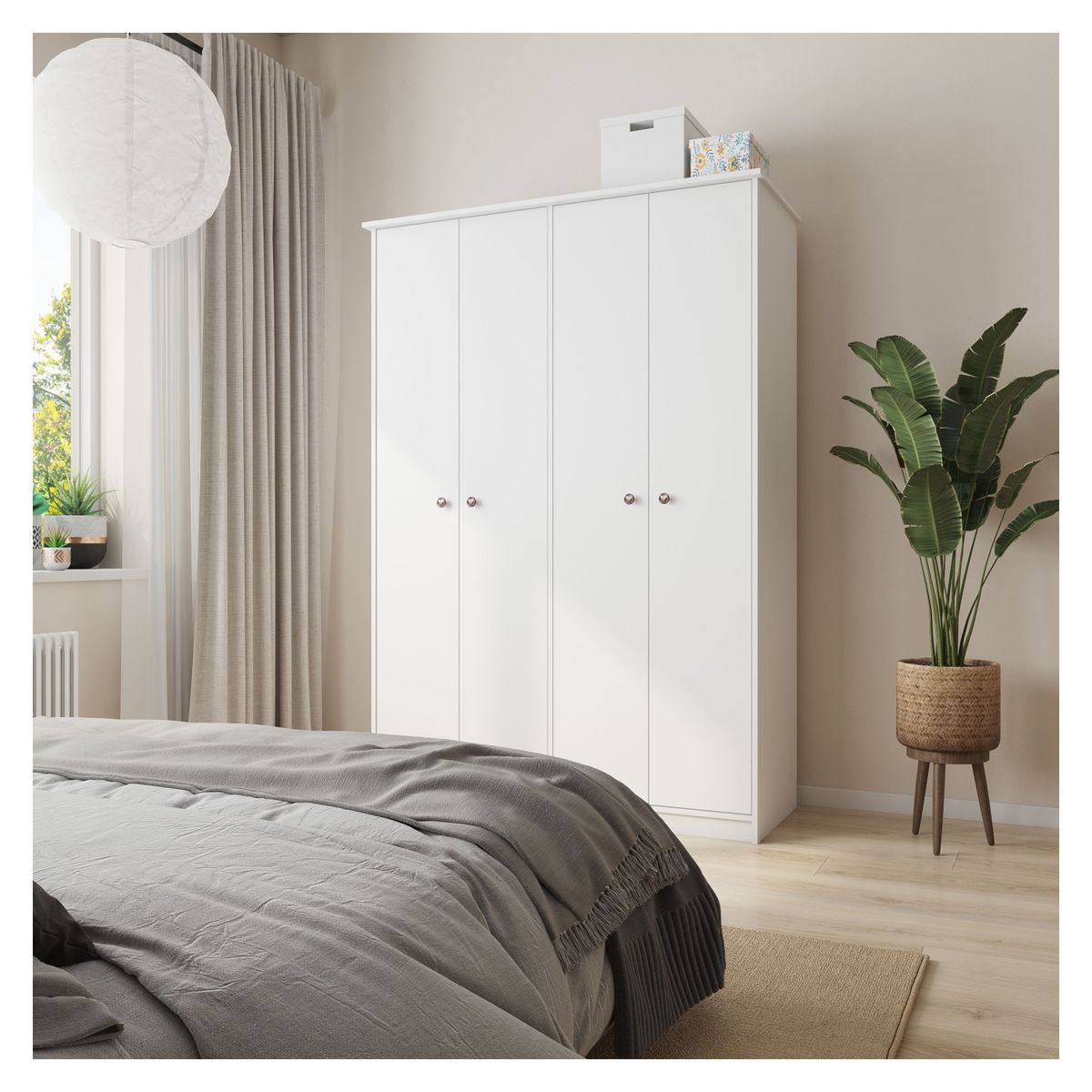 CIC - Clóset 4 Puertas Lucerna Cic