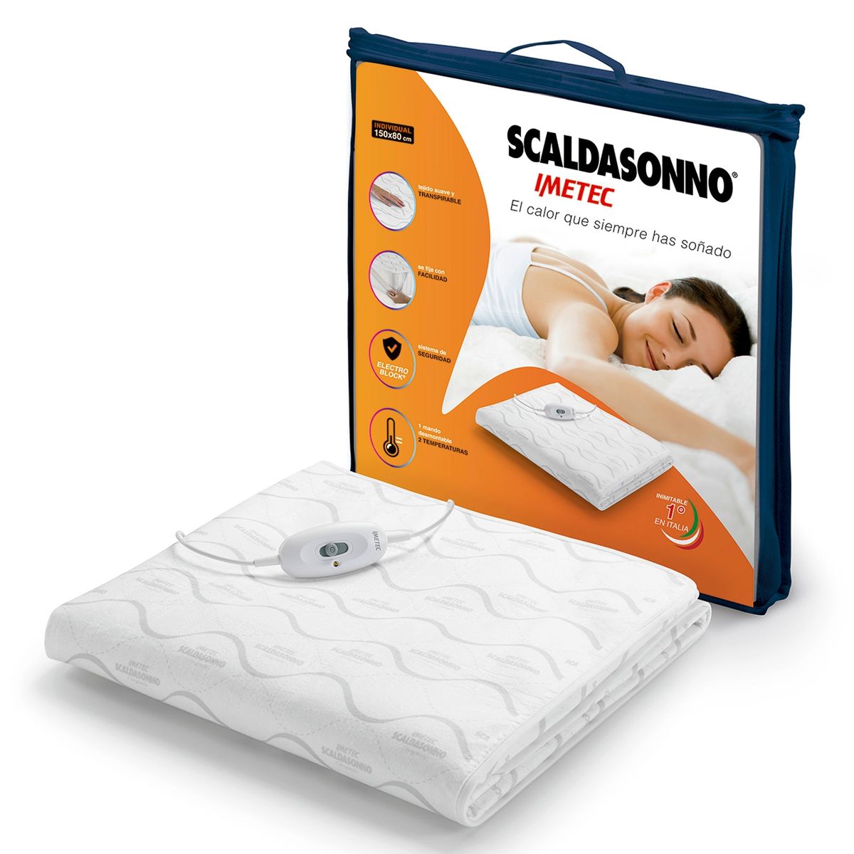 SCALDASONNO - Calientacama 1 Plaza Individual Scaldasonno