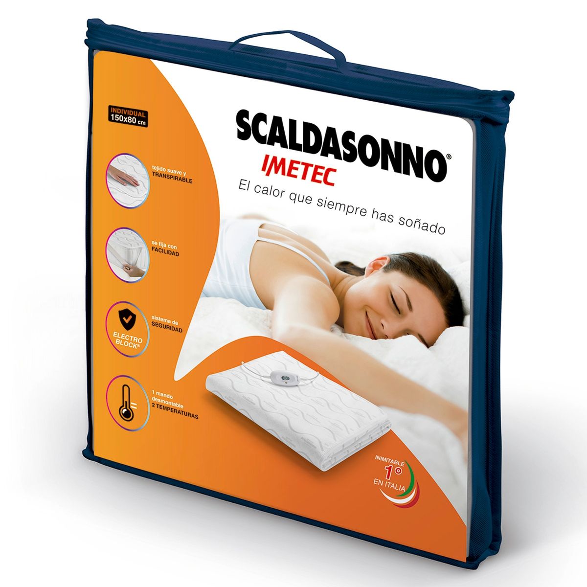 SCALDASONNO - Calientacama 1 Plaza Individual Scaldasonno