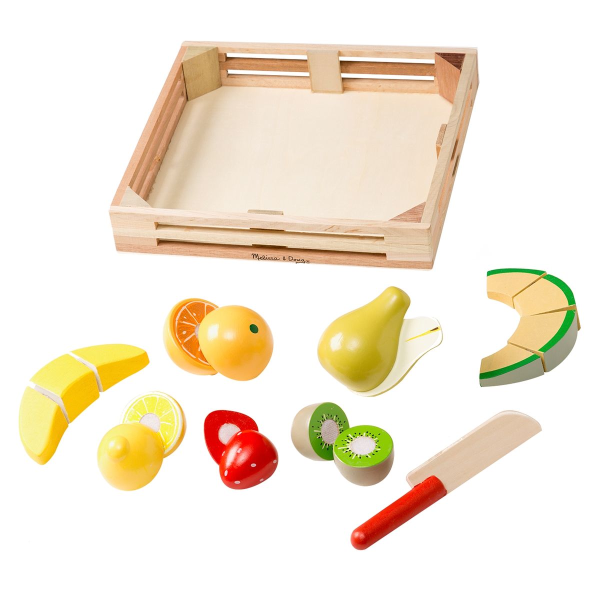 MELISSA & DOUG - Set Frutas De Madera Melissa & Doug