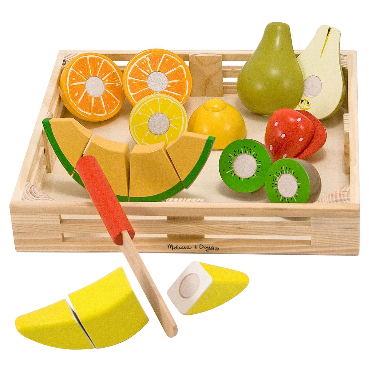MELISSA & DOUG - Set Frutas De Madera Melissa & Doug