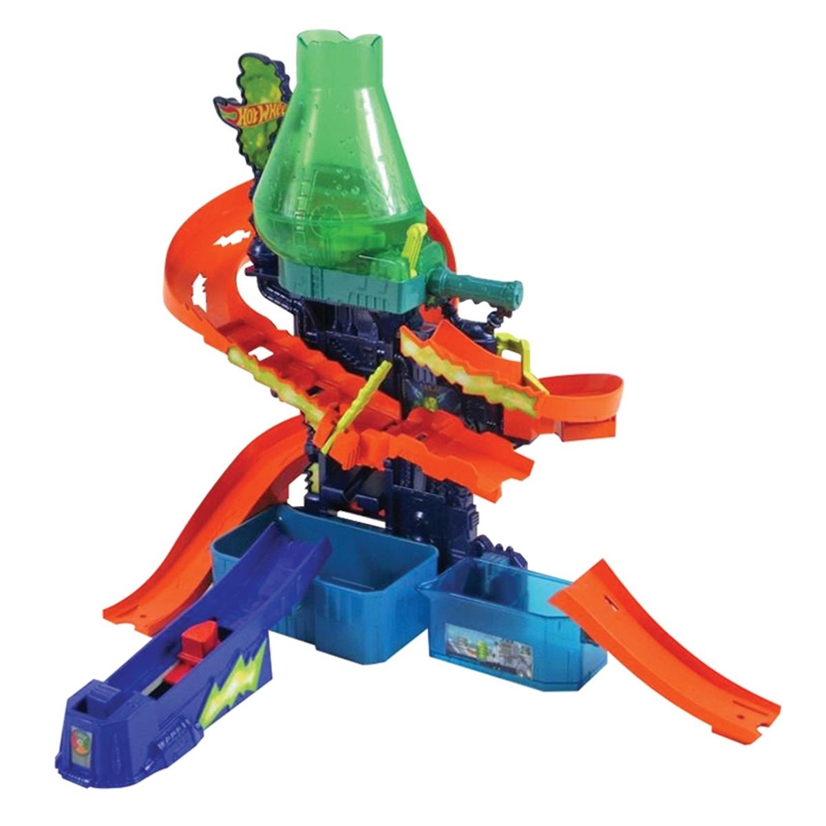 HOT WHEELS - Pista De Autos Color Shifters Laboratorio Científico Hot Wheels