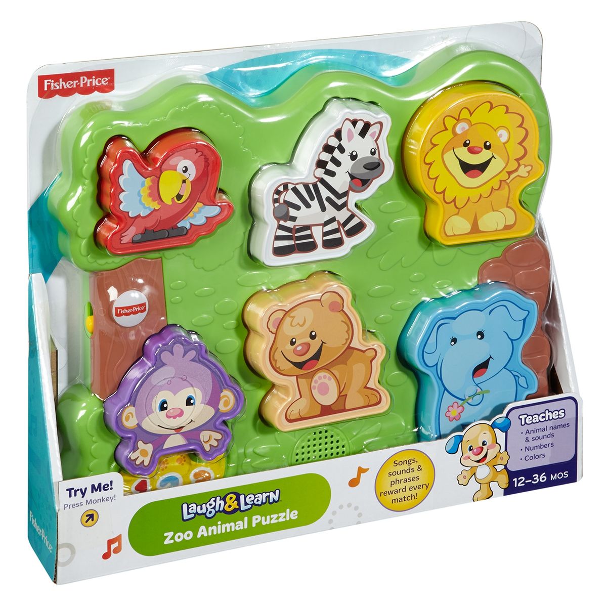 FISHER PRICE - Juego Educativo Puzzle Sonidos De Animales (Contiene Producto Al Azar Del Surtido)  Fisher Price