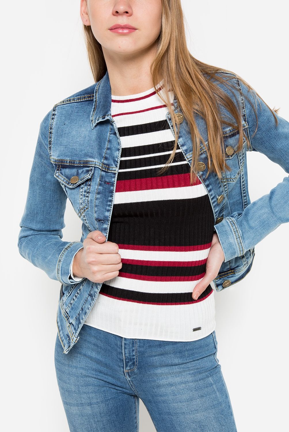 EFESIS - Chaqueta de Algodón Manga Larga Mujer